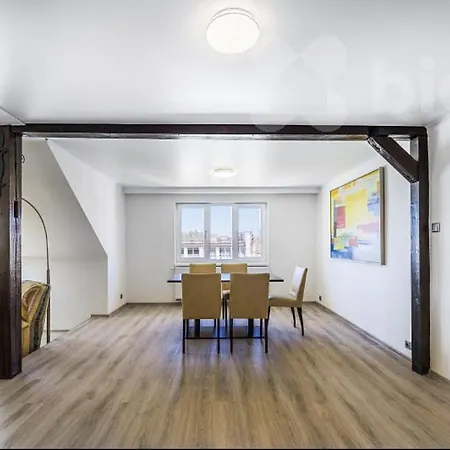 Big Calm Flat In Historical Wenceslas Sq Building *